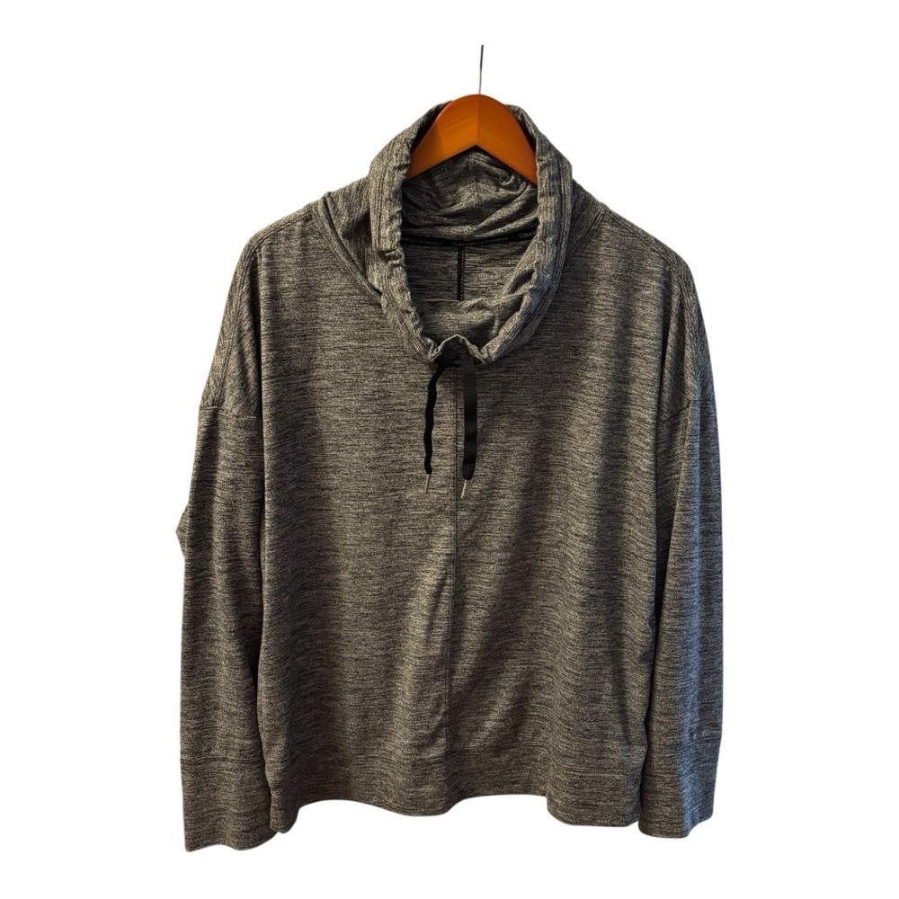 Calvin Klein Performance Charcoal Turtleneck Sweater